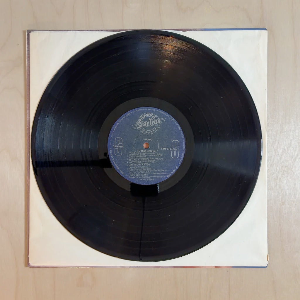 Various – 15 Tear Jerkers – record label