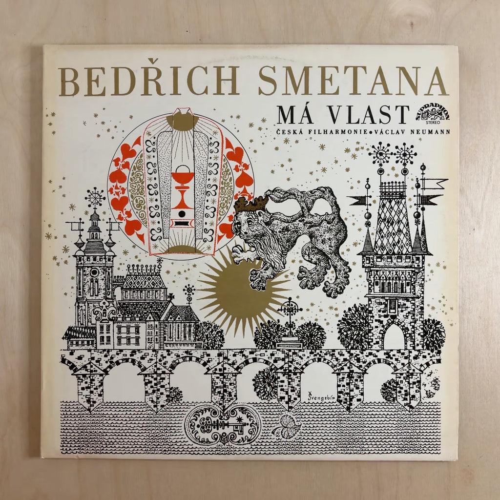 Bedřich Smetana, The Czech Philharmonic Orchestra, Václav Neumann – Má Vlast – front cover