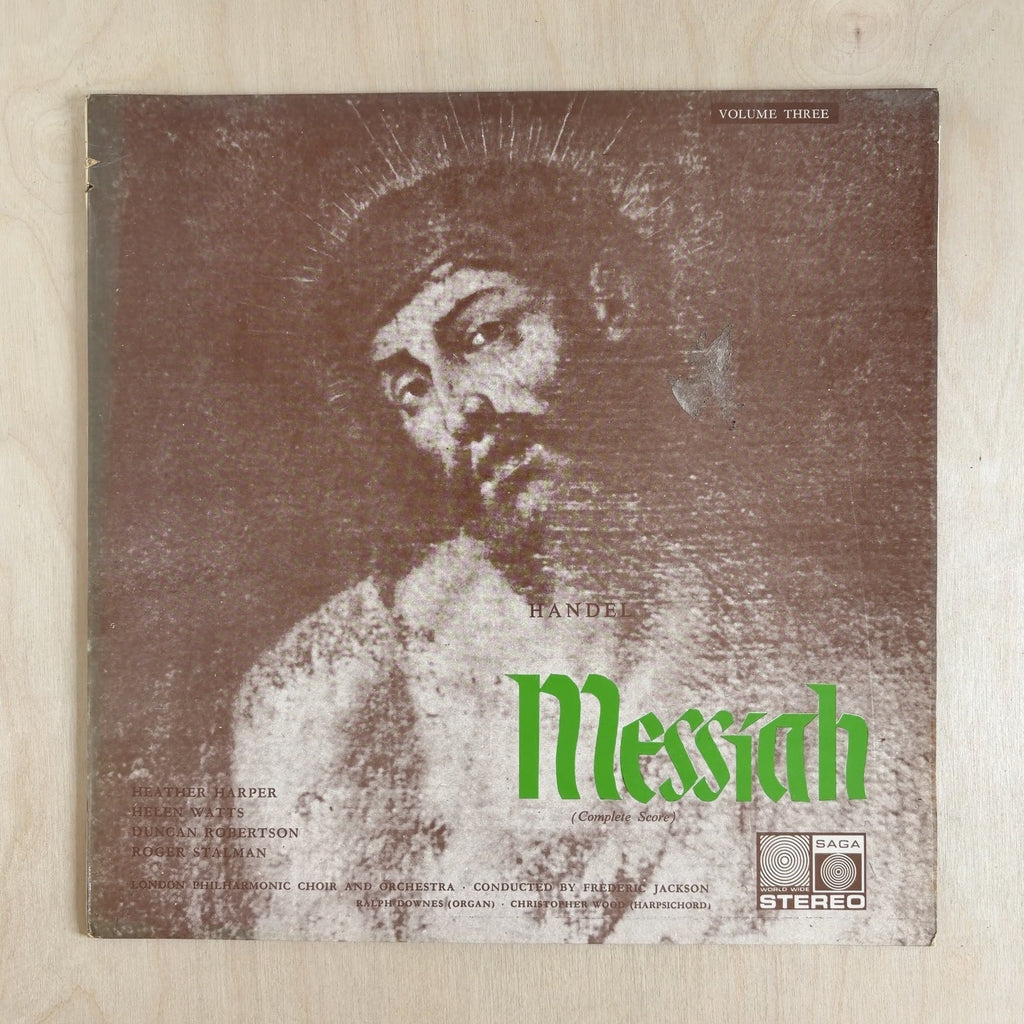 Georg Friedrich Händel – Messiah – front cover