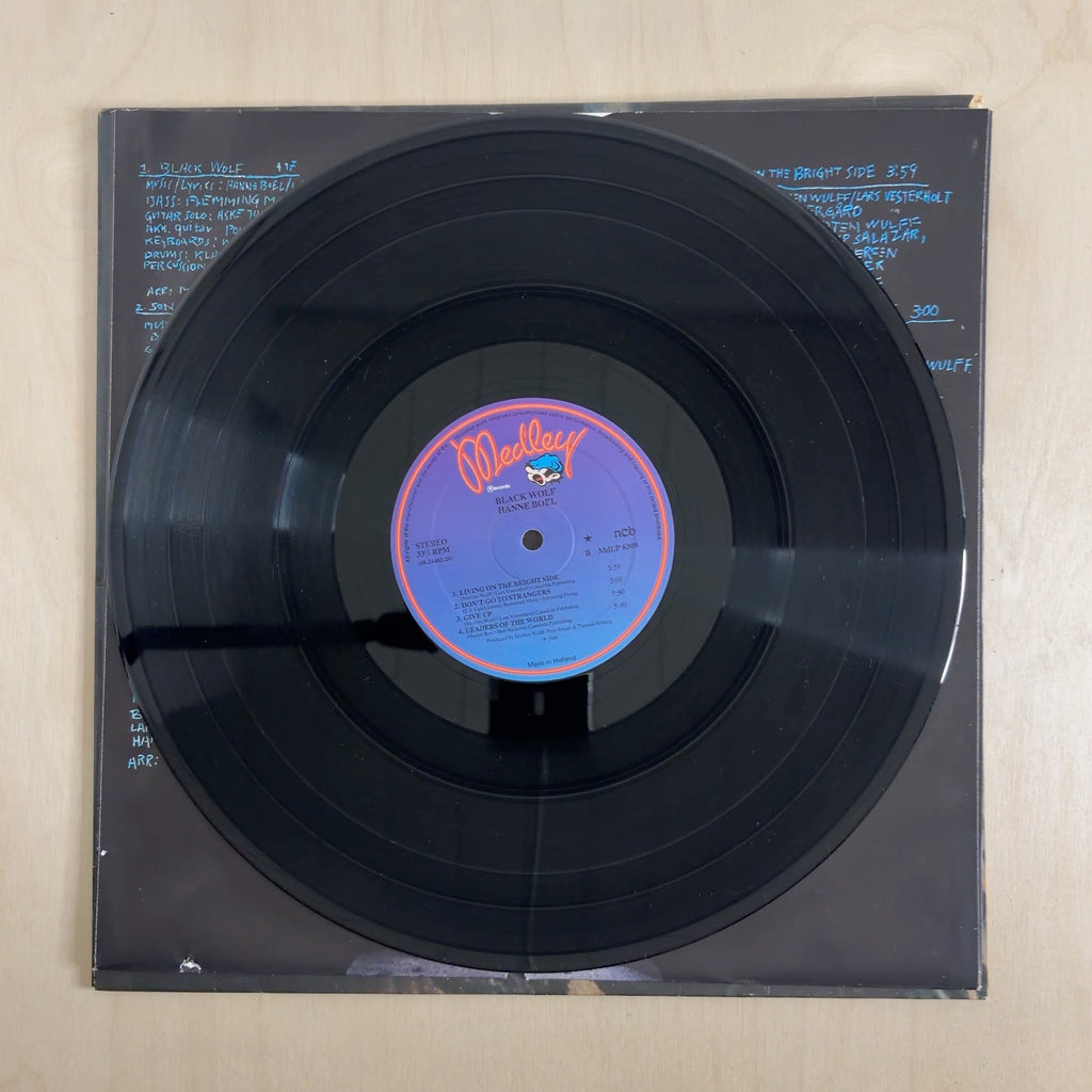 Hanne Boel – Black Wolf – record label