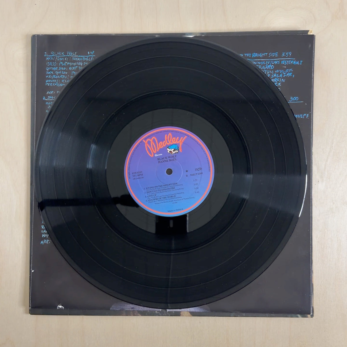 Hanne Boel – Black Wolf – record label
