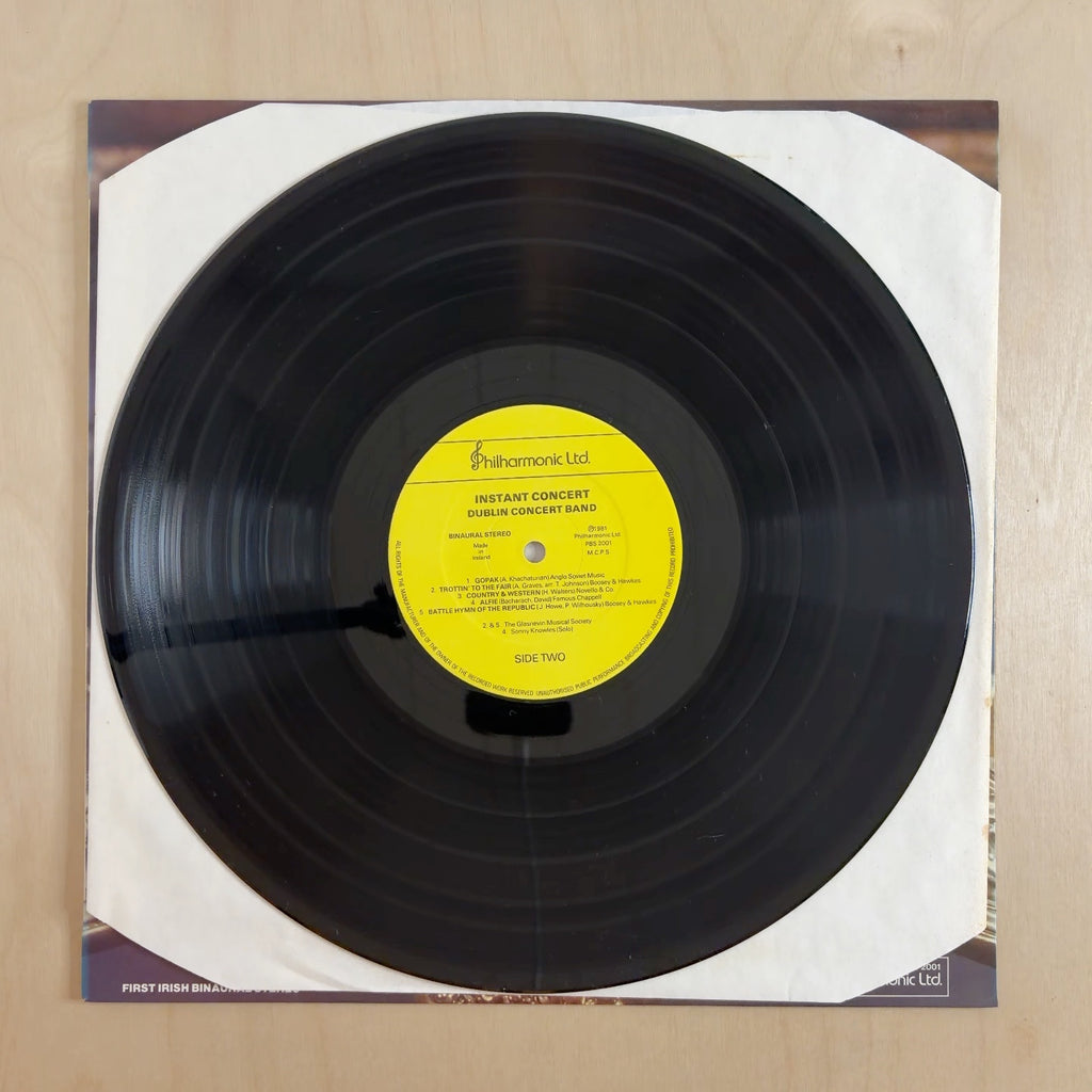 Dublin Concert Band – Instant Concert – record label