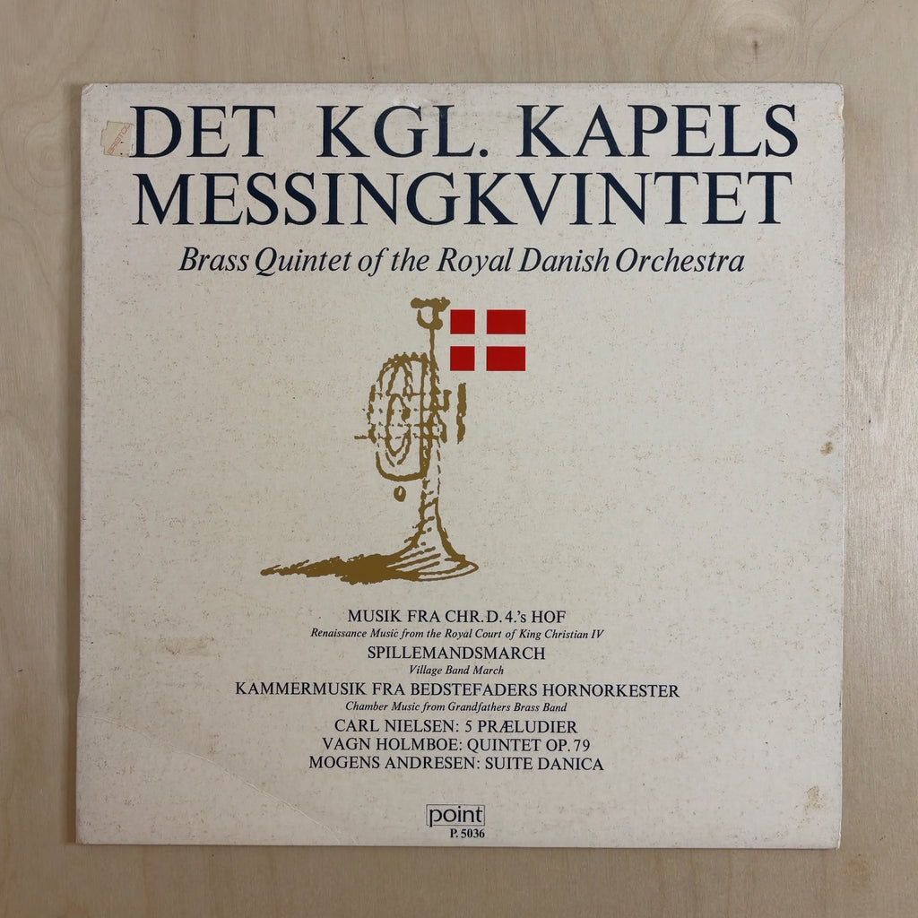 Det Kgl. Kapels Messingkvintet – Det Kgl. Kapels Messingkvintet – front cover