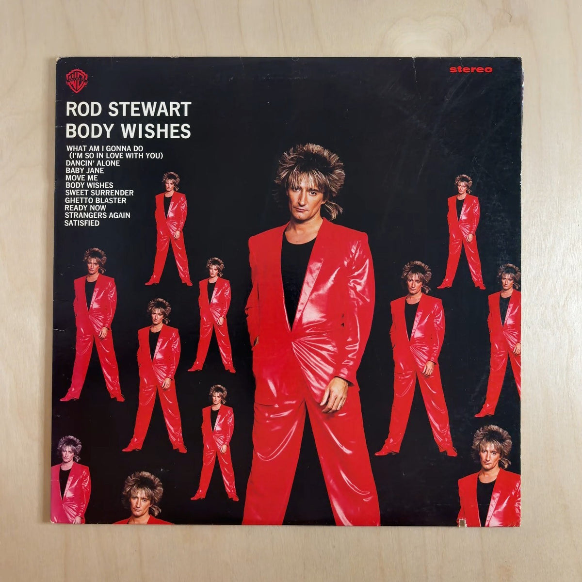 Rod Stewart – Body Wishes – front cover