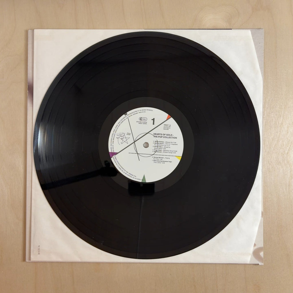 Various – Hearts Of Gold - The Pop Collection – record label