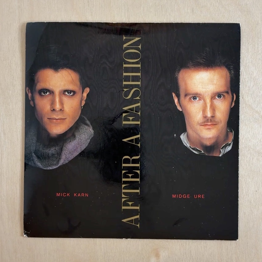 Midge Ure, Mick Karn – After A Fashion – front cover