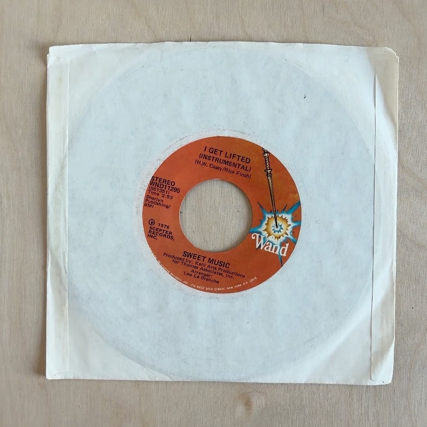 Sweet Music – I Get Lifted – front cover