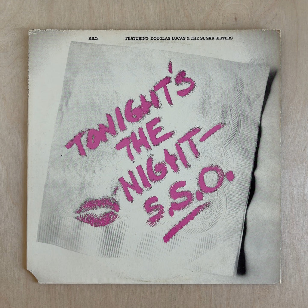 The S.S.O. Orchestra, Douglas Lucas, The Sugar Sisters – Tonight's The Night – front cover