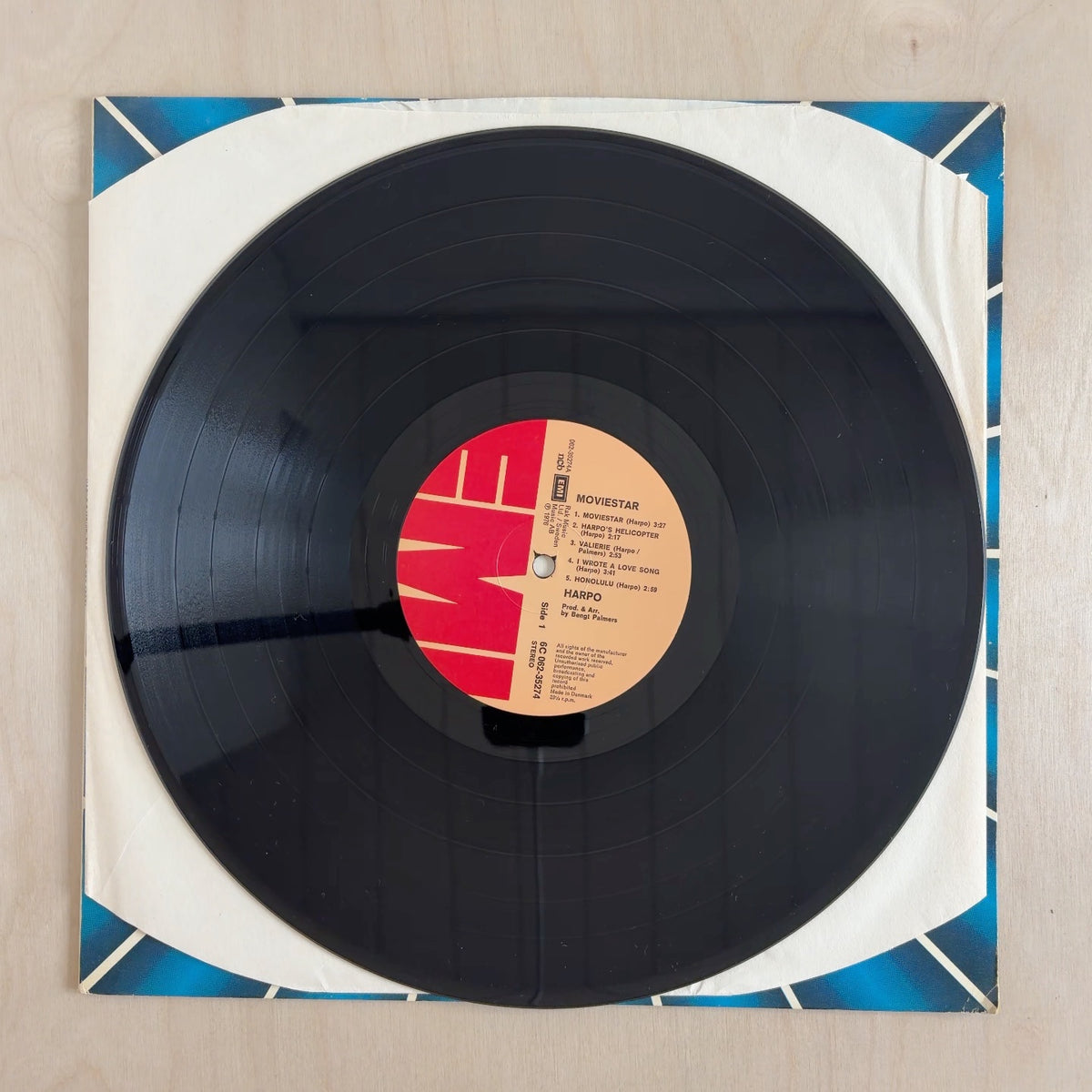 Harpo – Moviestar – record label