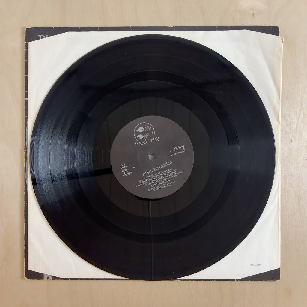 Björn Afzelius – Innan Tystnaden – record label