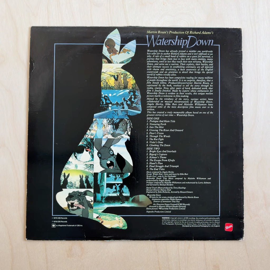 Angela Morley – Watership Down (The Original Soundtrack From The Film)