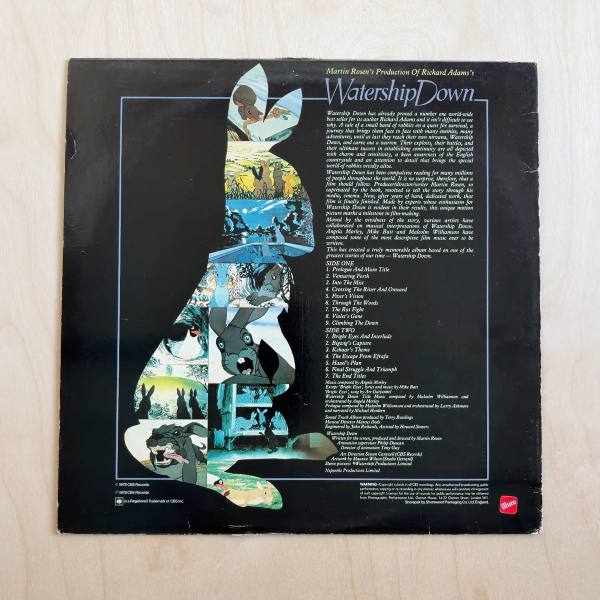 Angela Morley – Watership Down (The Original Soundtrack From The Film)