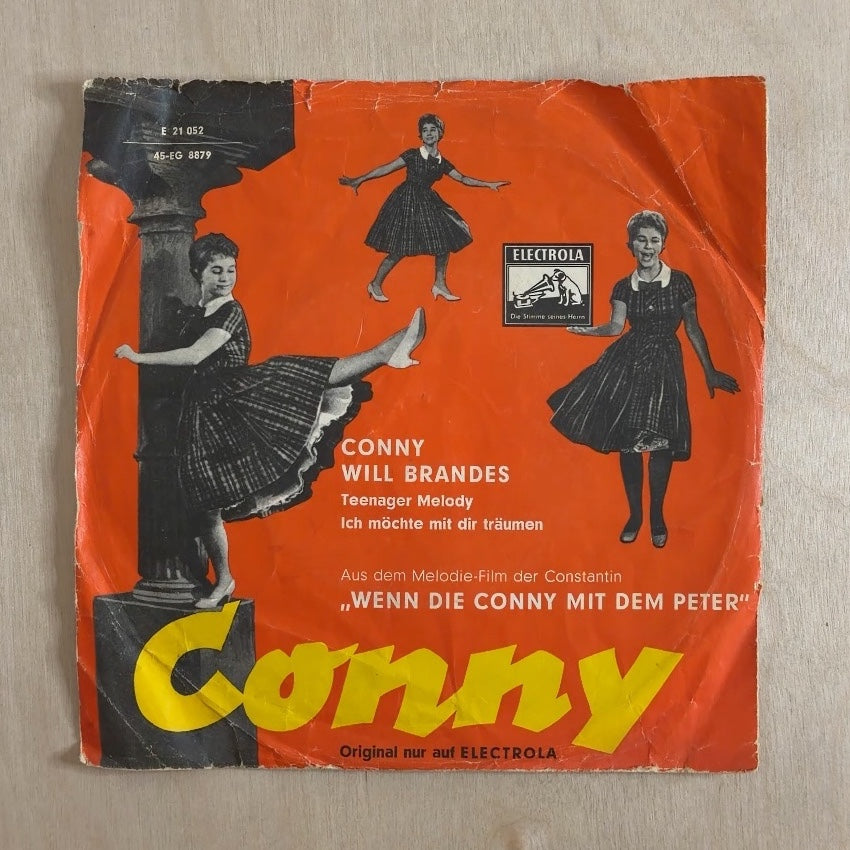 Conny Froboess, Will Brandes – Teenager Melody / Ich Möchte Mit Dir Träumen – front cover