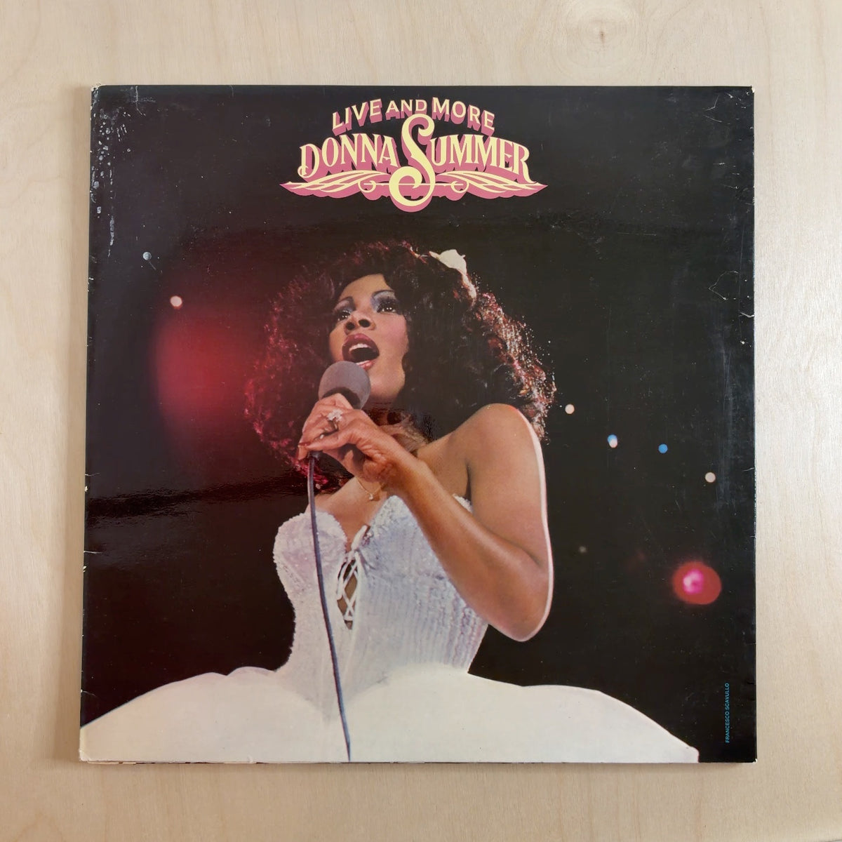 Donna Summer – Live And More – front cover