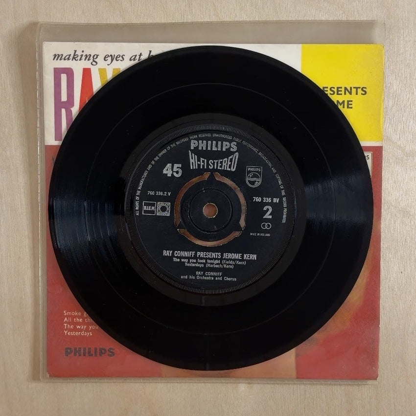 Ray Conniff, Jerome Kern – Making Eyes At Broadway – record label