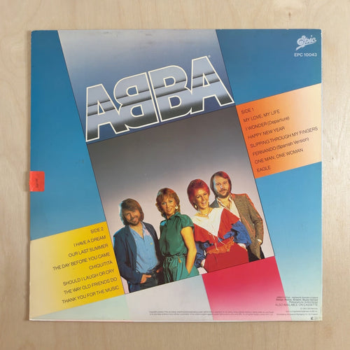 ABBA – Thank You For The Music – back cover