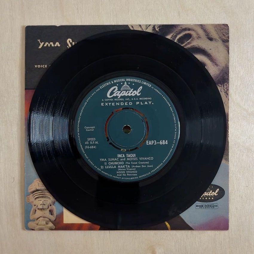 Yma Sumac – Voice Of The Xtabay (Part 3) – record label