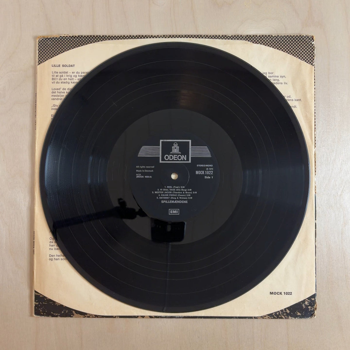 Spillemændene – Rilleræset – record label