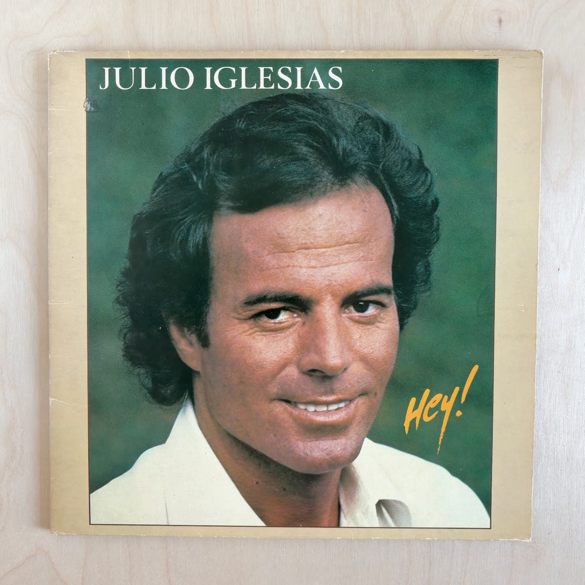 Julio Iglesias – Hey! – front cover