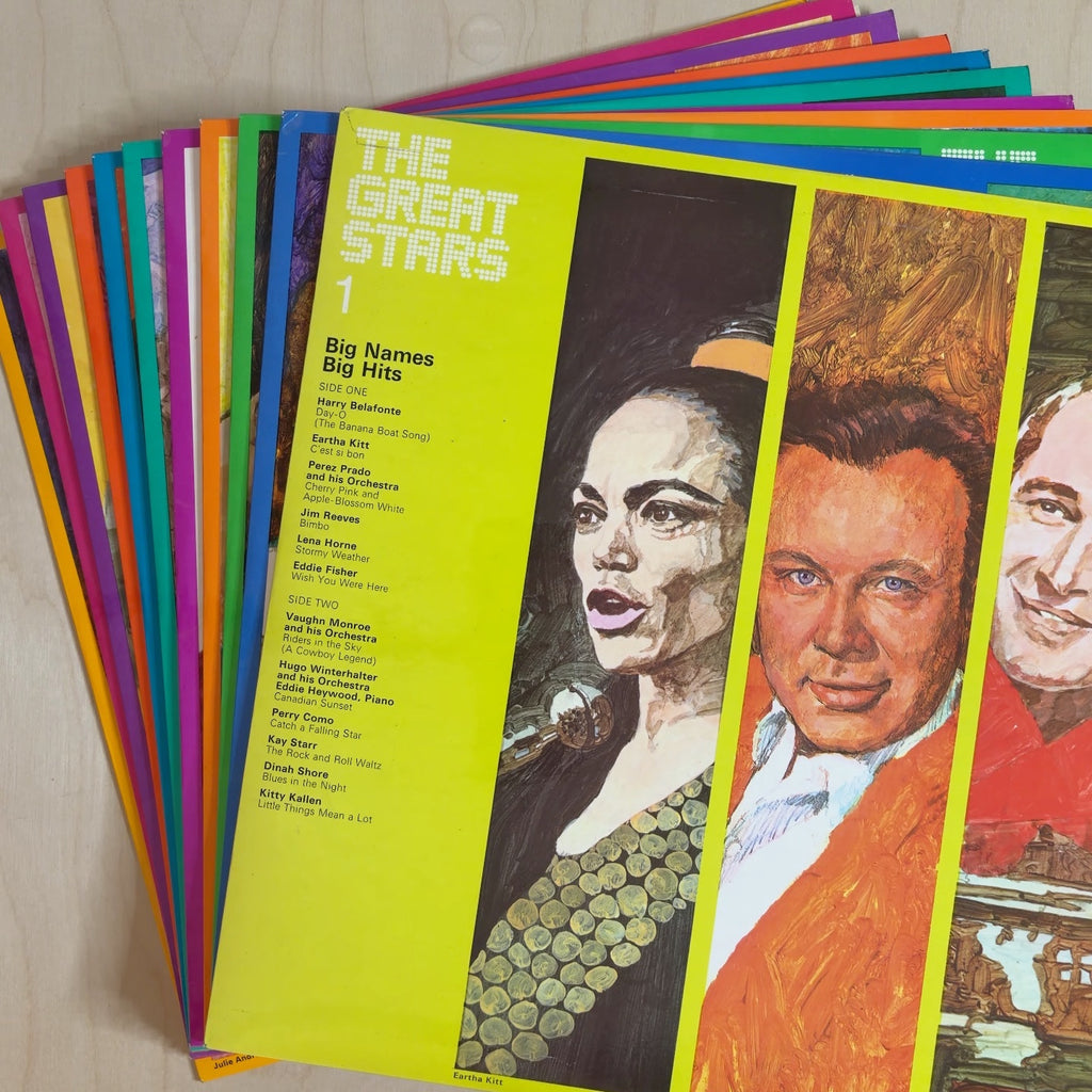 Various – The Great Stars (The Golden Years Of Show Business)