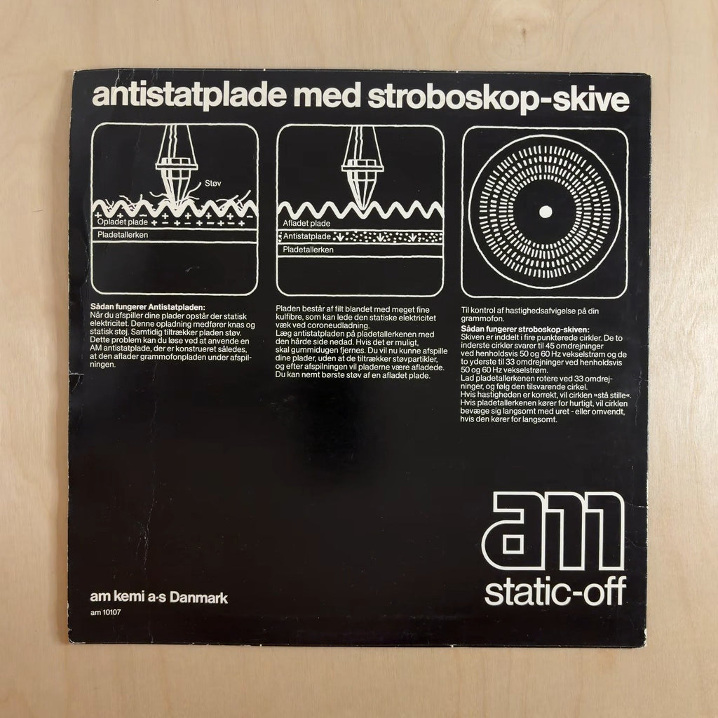 Various – Antistatplade med stroboskop-skive – back cover