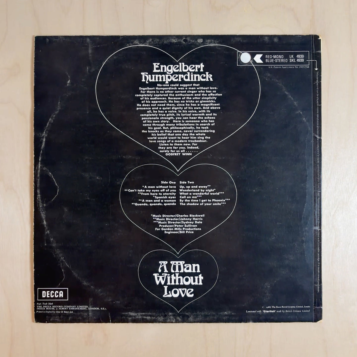 Engelbert Humperdinck – A Man Without Love