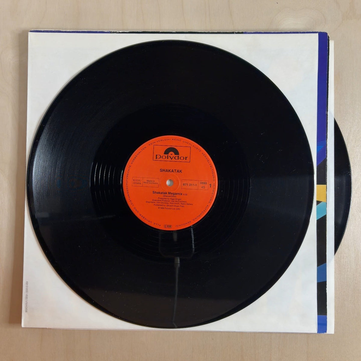 Shakatak – The Coolest Cuts – record label