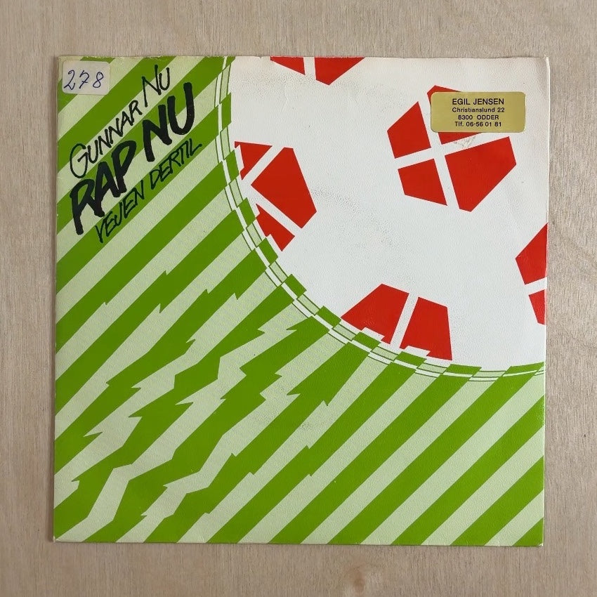 Gunnar "Nu" Hansen – Rap Nu – back cover
