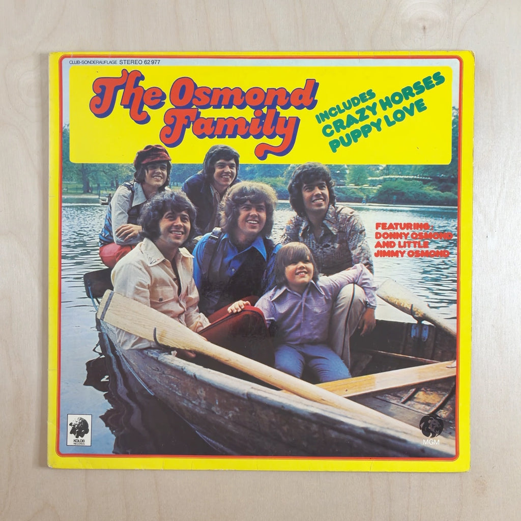 The Osmonds – The Osmond Family – front cover