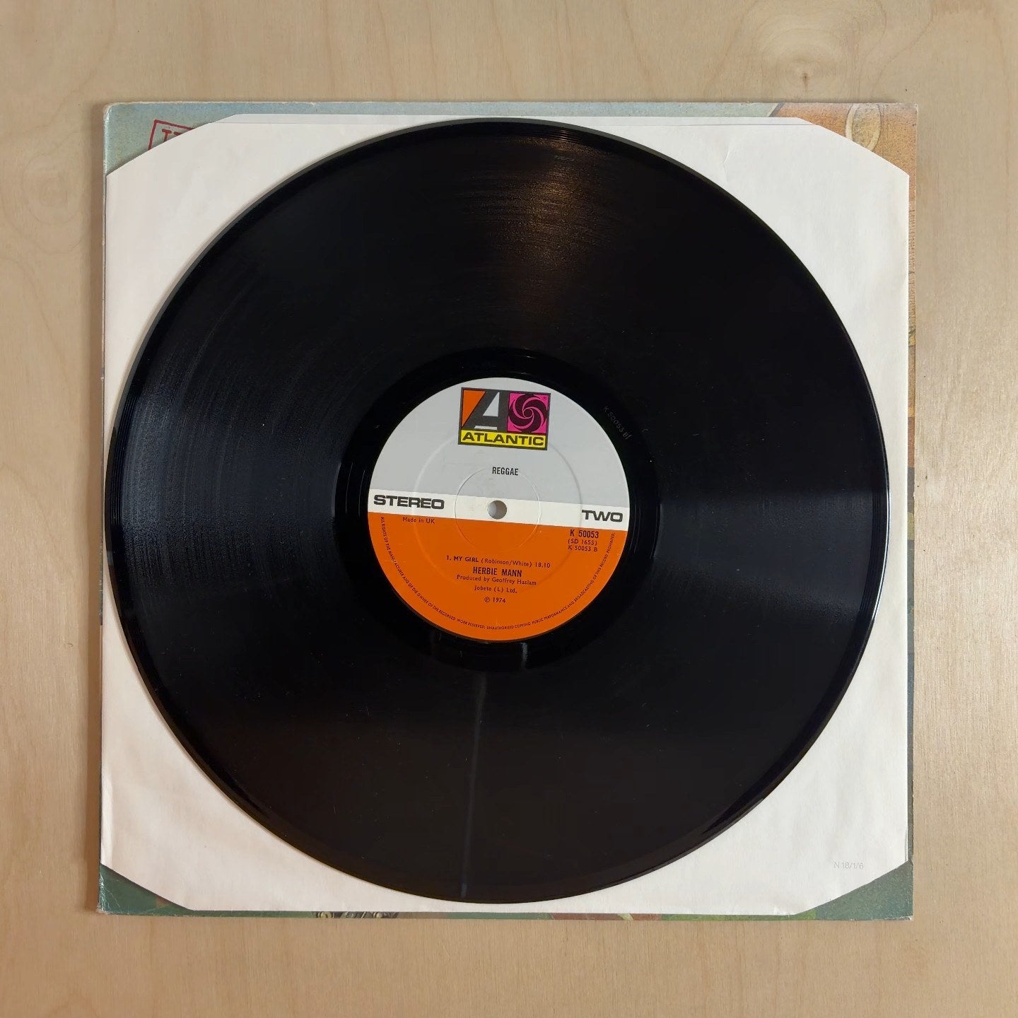 Herbie Mann – Reggae – record label