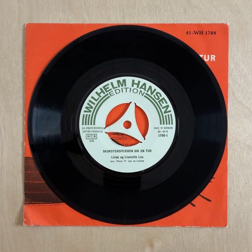 Linda Ley, Liselotte Ley, Birgit Rasmussen, Hans-Henrik Ley – Skorstensfejeren Gik En Tur / Nu Sidder Mads På Stol – record label