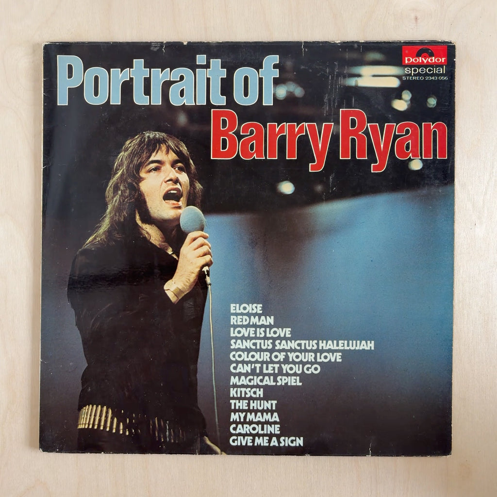 Barry Ryan – Portrait Of Barry Ryan – front cover