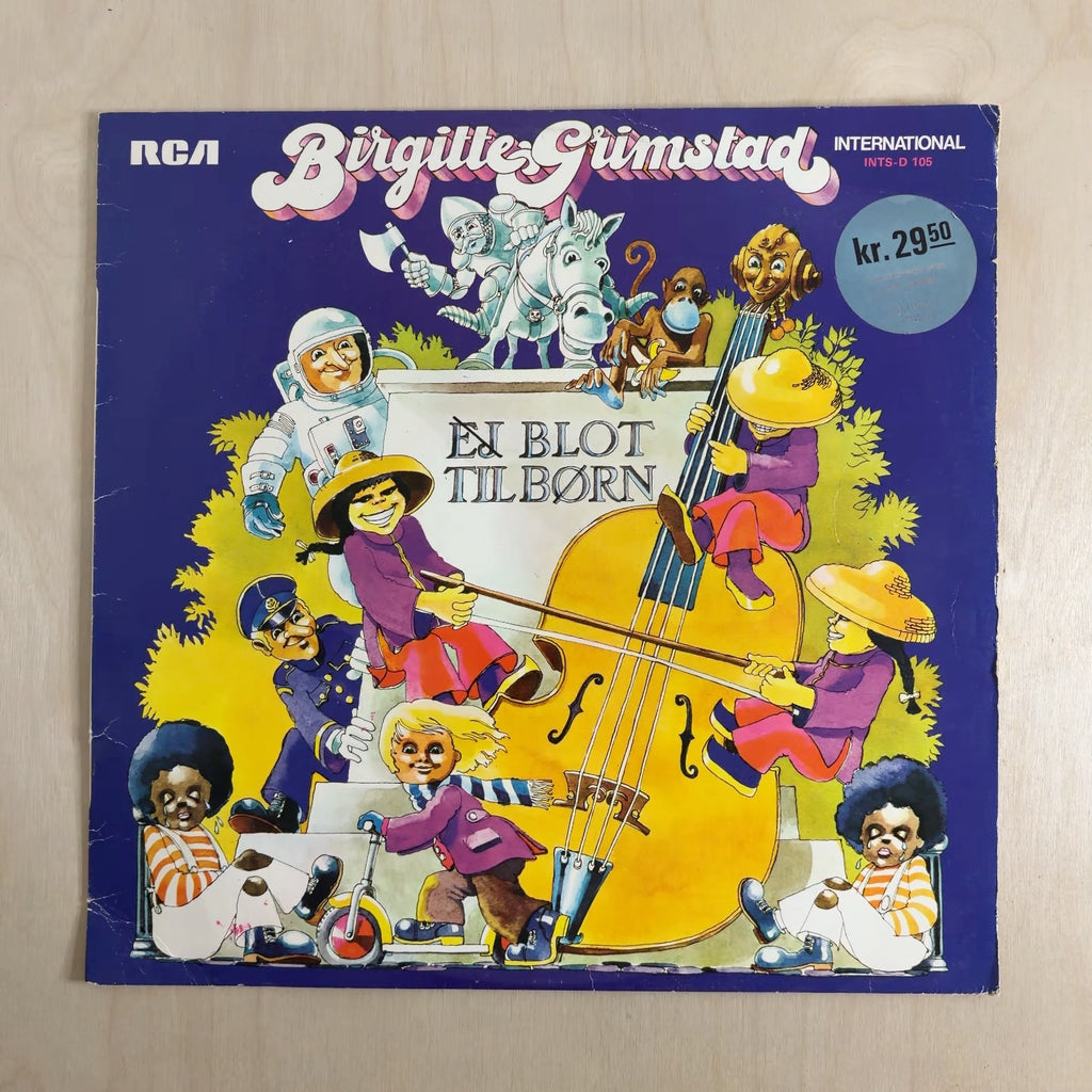 Birgitte Grimstad – (Ej) blot til børn – front cover
