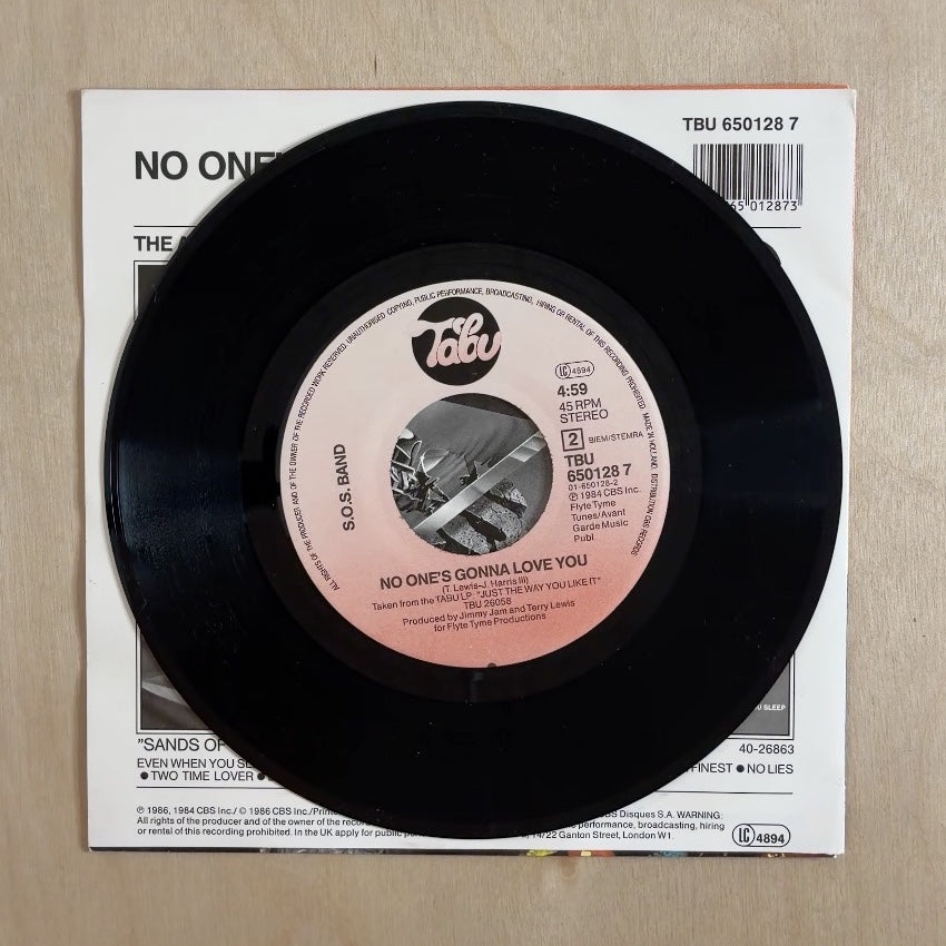 The S.O.S. Band – Even When You Sleep – record label