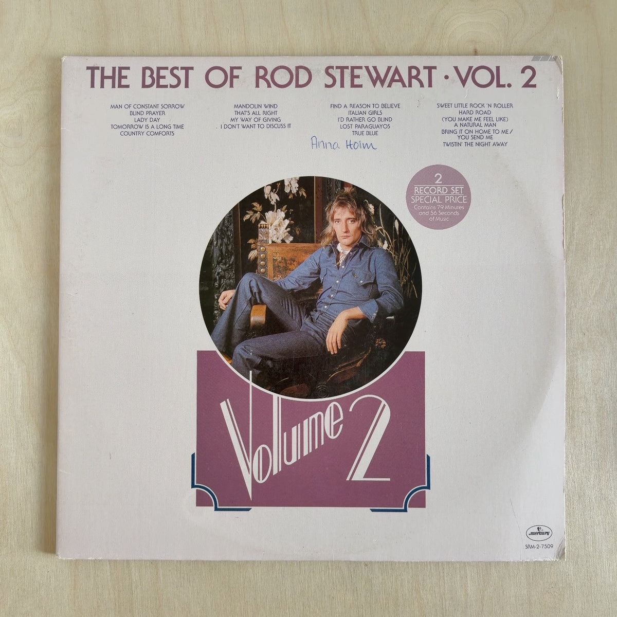 Rod Stewart – The Best Of Rod Stewart Vol. 2 – front cover