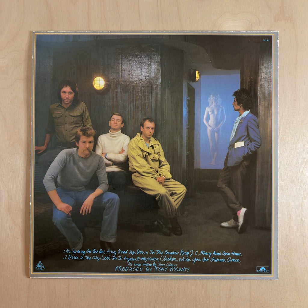 Steve Gibbons Band – Down In The Bunker – back cover