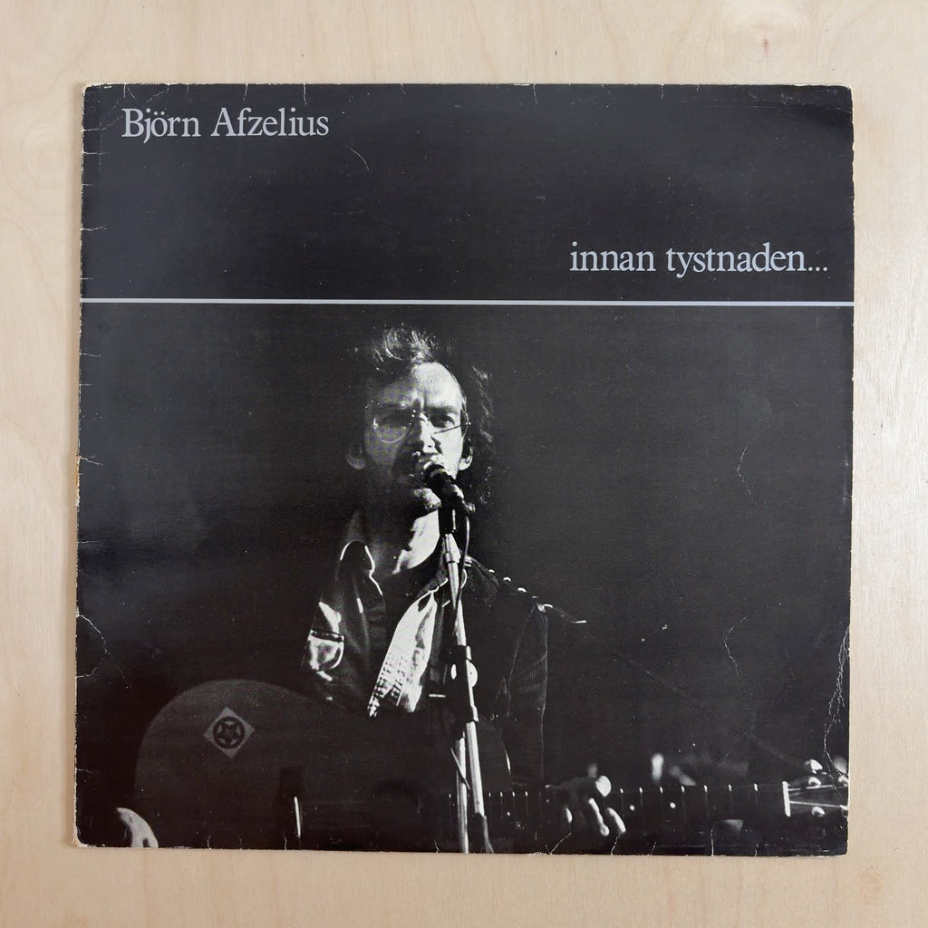 Björn Afzelius – Innan Tystnaden – front cover