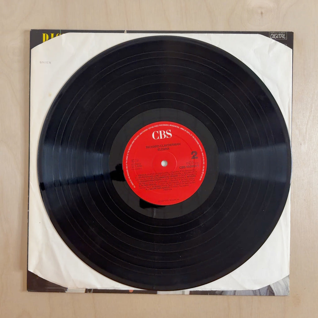 Richard Clayderman – Eléana – record label