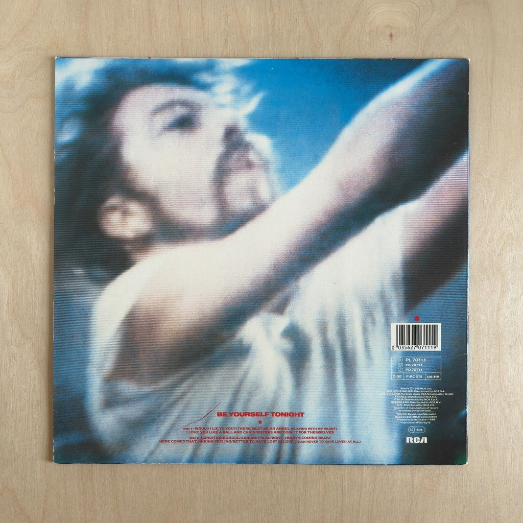 Eurythmics – Be Yourself Tonight – back cover
