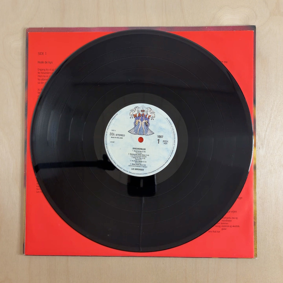 Lis Sørensen – Sigøjnerblod – record label