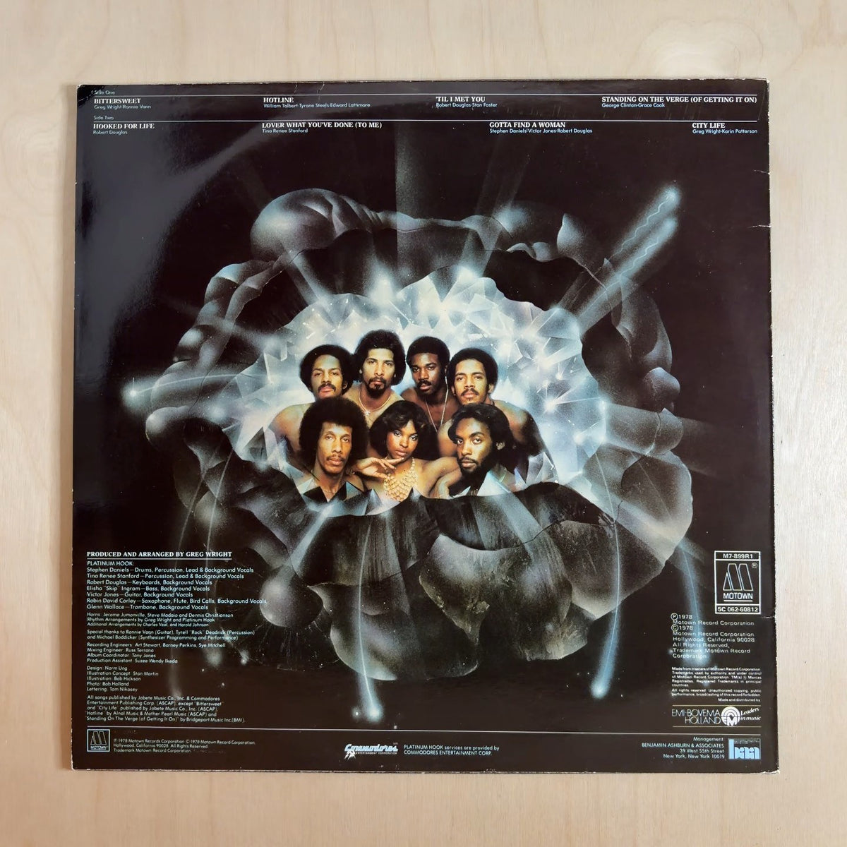 Platinum Hook – Platinum Hook – back cover