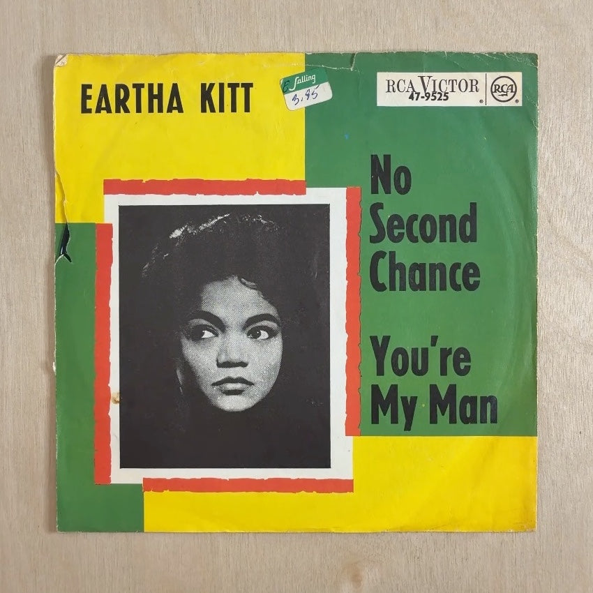 Eartha Kitt – No Second Chance / You're My Man – front cover