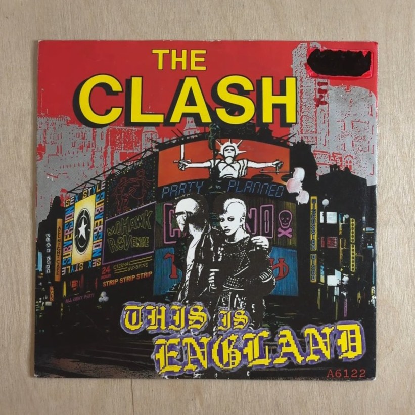 The Clash – This Is England – front cover