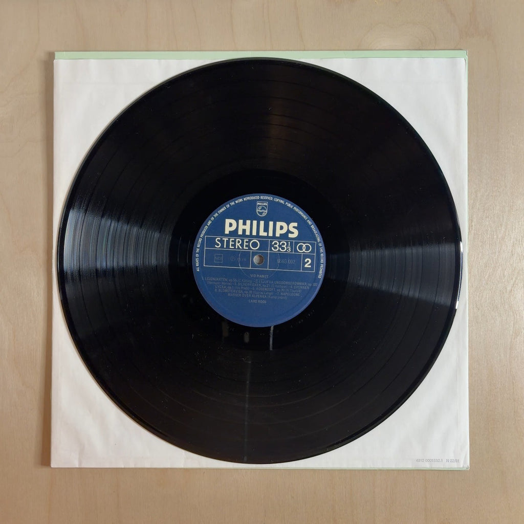Lars Roos – Vid Pianot – record label