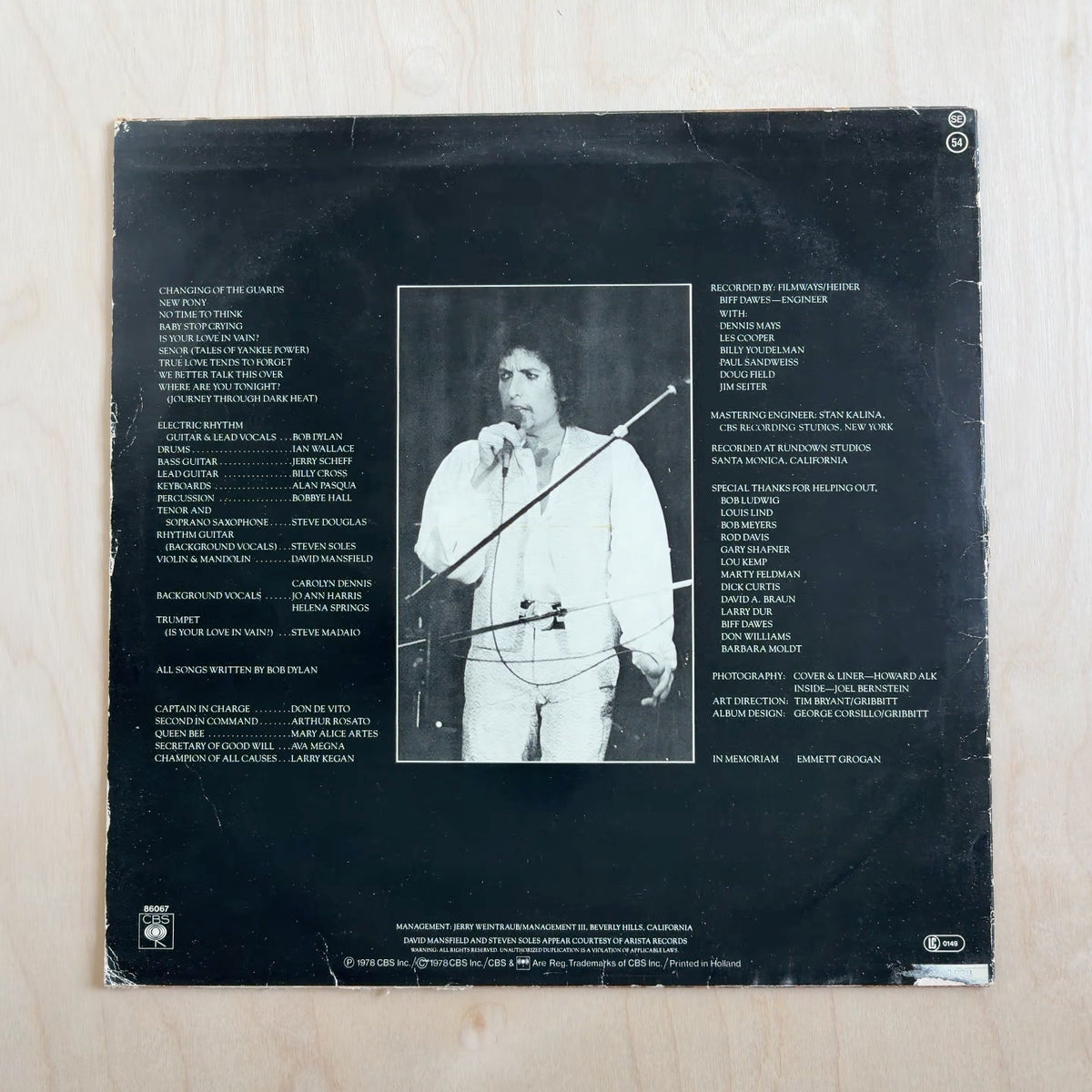 Bob Dylan – Street-Legal