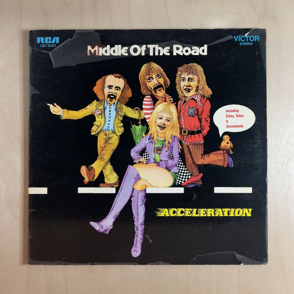 Middle Of The Road – Acceleration – front cover