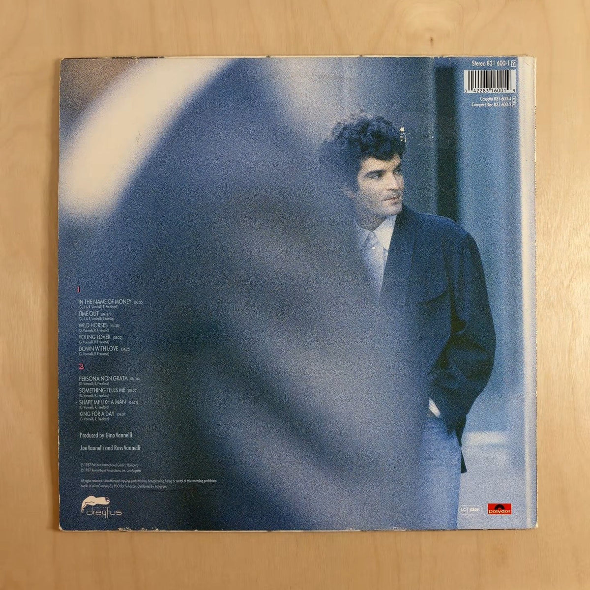 Gino Vannelli – Big Dreamers Never Sleep – back cover
