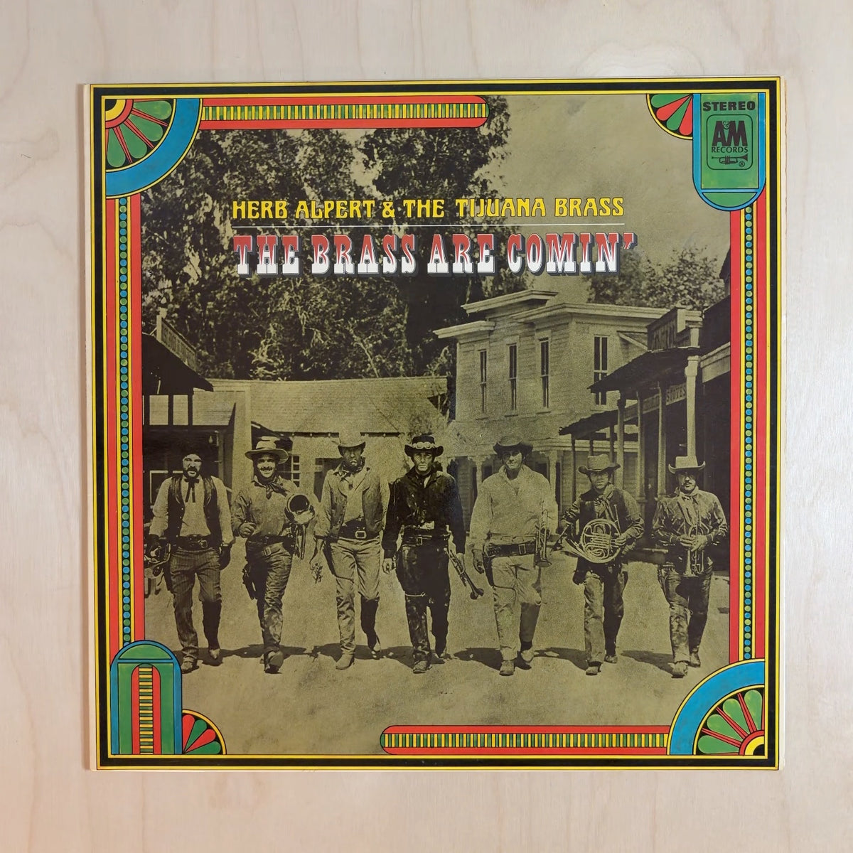 Herb Alpert & The Tijuana Brass – The Brass Are Comin' – front cover
