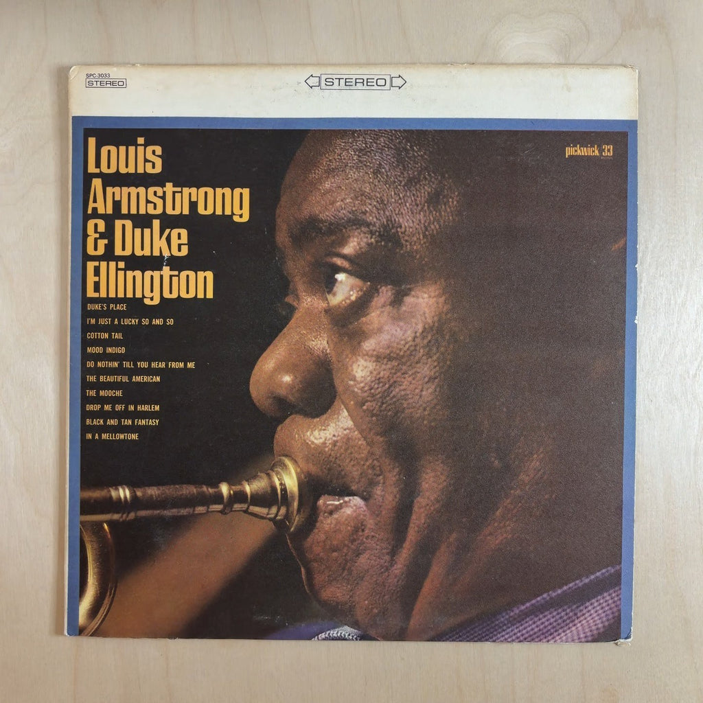 Louis Armstrong, Duke Ellington – Louis Armstrong & Duke Ellington – front cover