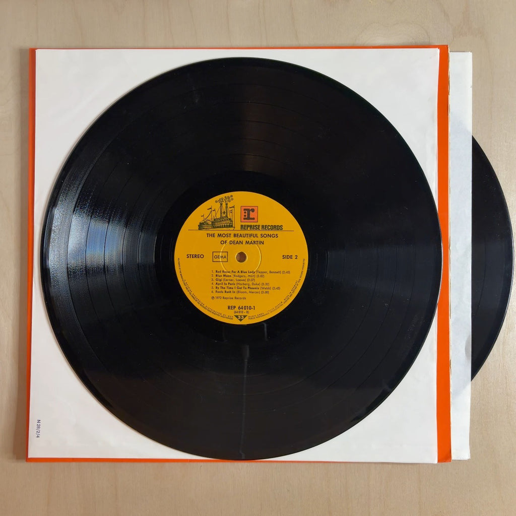 Dean Martin – The Most Beautiful Songs Of... – record label
